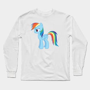 Flutteryay Rainbow Dash 1 Long Sleeve T-Shirt